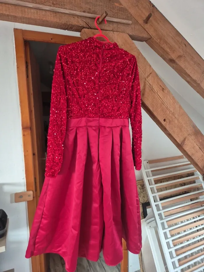 Robe soirée rouge - photo numéro 4