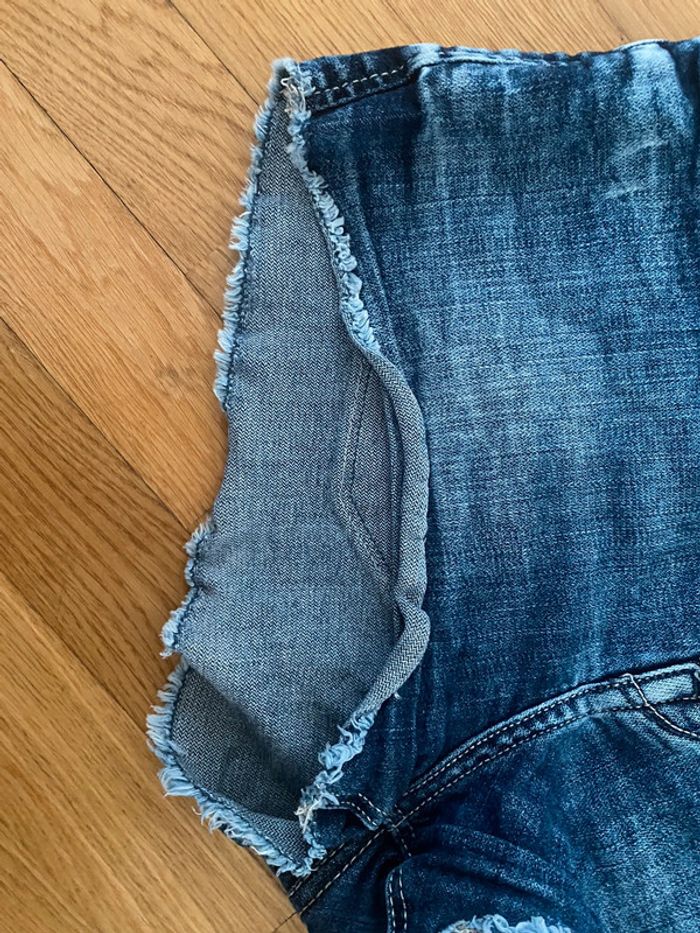 Short court jean femme taille 38 h&m - photo numéro 4