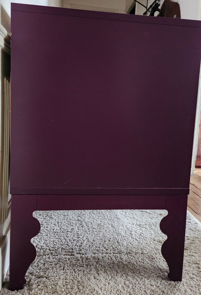 Bahut / Buffet / Commode prune état moyen - photo numéro 5