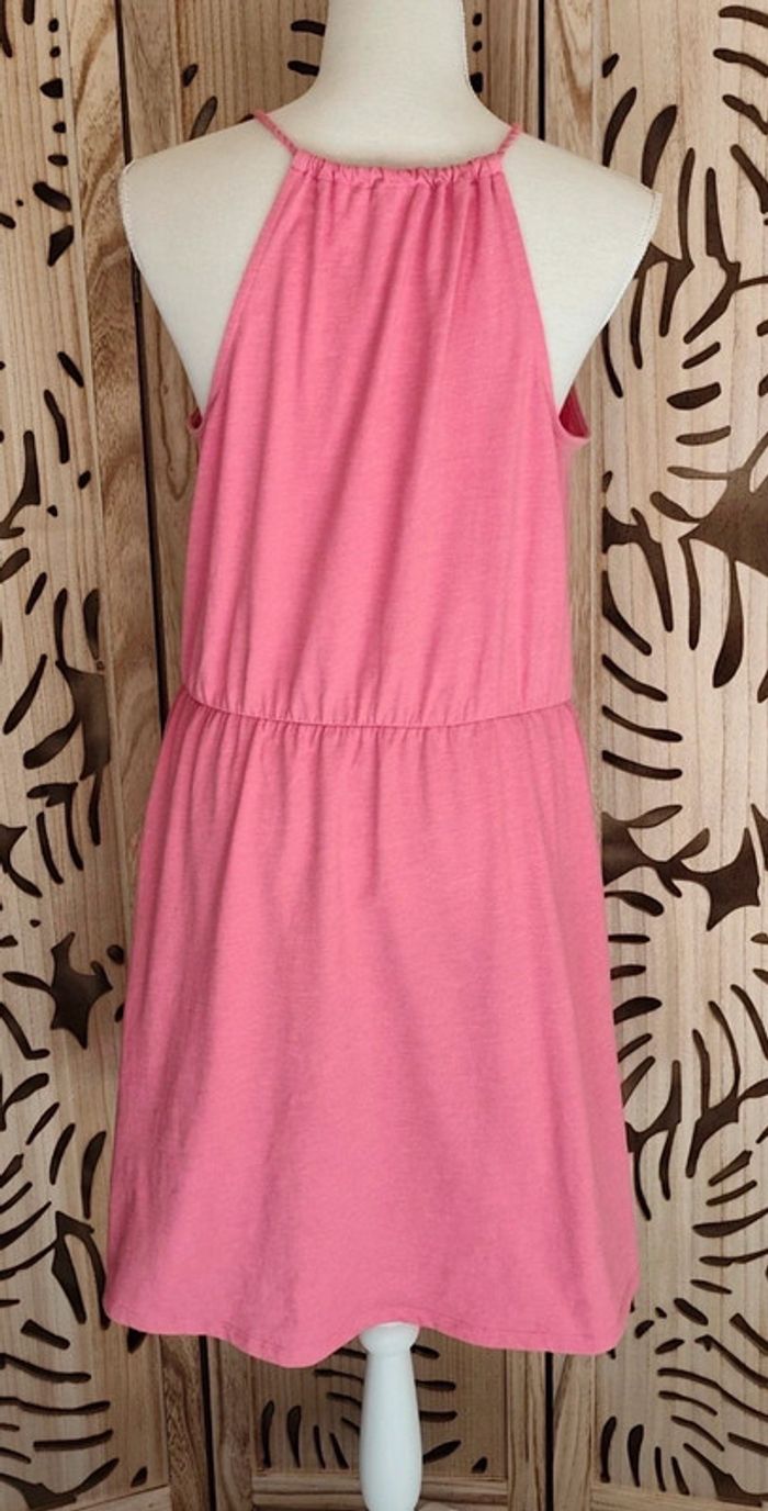 Robe d'été fluide et légère - Rose poudré - Taille L - photo numéro 7