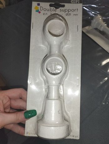 Embout tringle a rideau