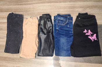 Lot pantalons fille 7 ans
