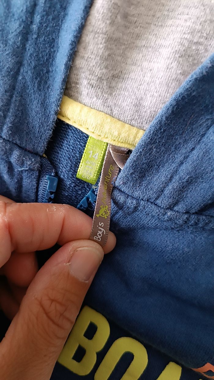 Veste à capuche taille 14 ans garçon - photo numéro 2