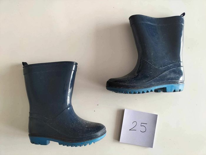 Bottes Bleu Marine - Pointure 25