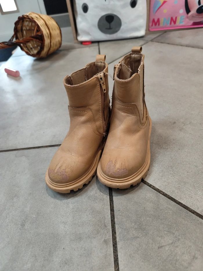 Bottines beige fille - photo numéro 2
