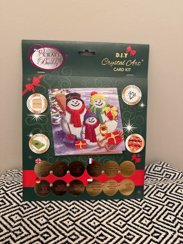 Craft Buddy Crystal Art - 3 cartes à diamanter - 8 ans et + - photo numéro 3