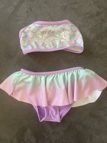 Maillot de bain sirène fille 3 ans