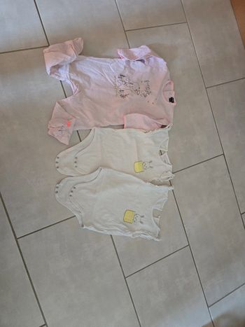 Lot pyjama/bodies