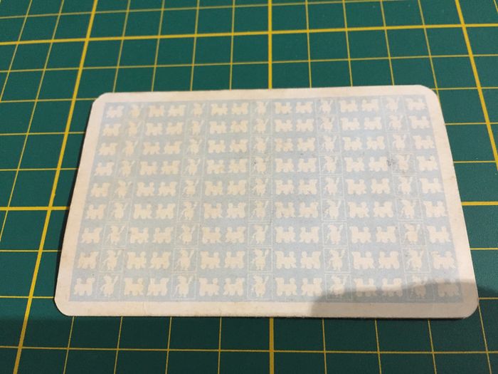 Réparations de voirie carte chance pièce détachée Monopoly Miro Parker company #A63 - photo numéro 2