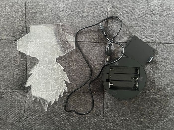 Lampe 3D dragonball - photo numéro 2
