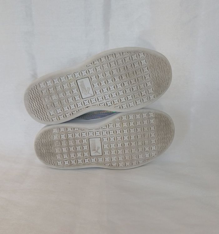 Baskets à lacets  blanches Puma - photo numéro 5