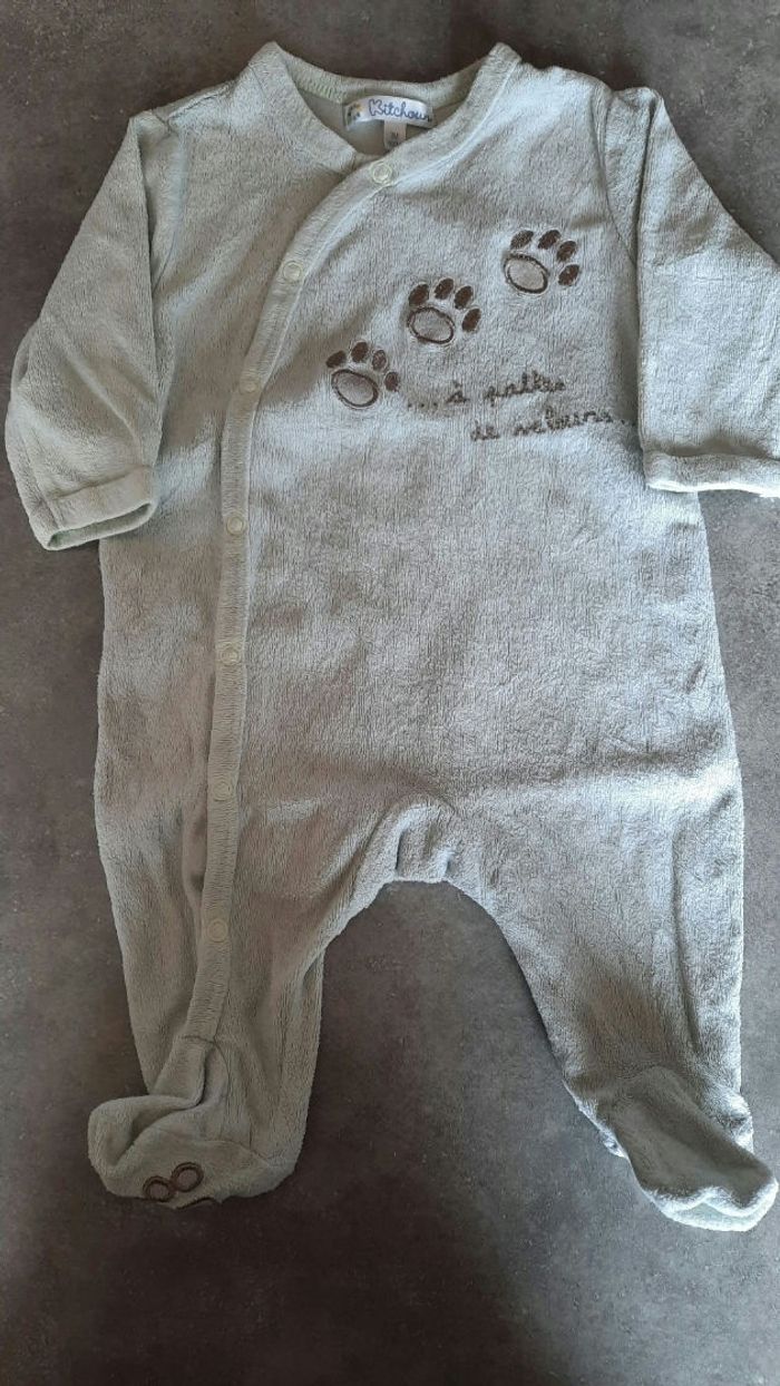 Lot de 4 pyjamas 3 mois - photo numéro 2