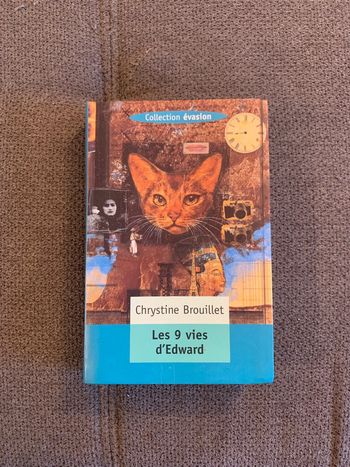 Livre les 9 vies d’Edward Christine Brouillet