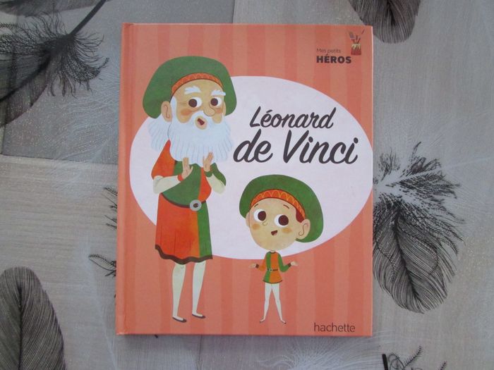 Livre Mes petits héros Léonard de Vinci