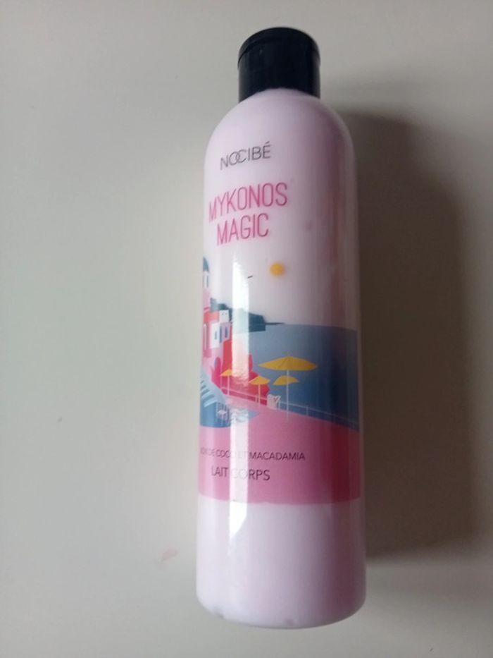 lait pour le corps neuf nocibé noix de coco et macadamia