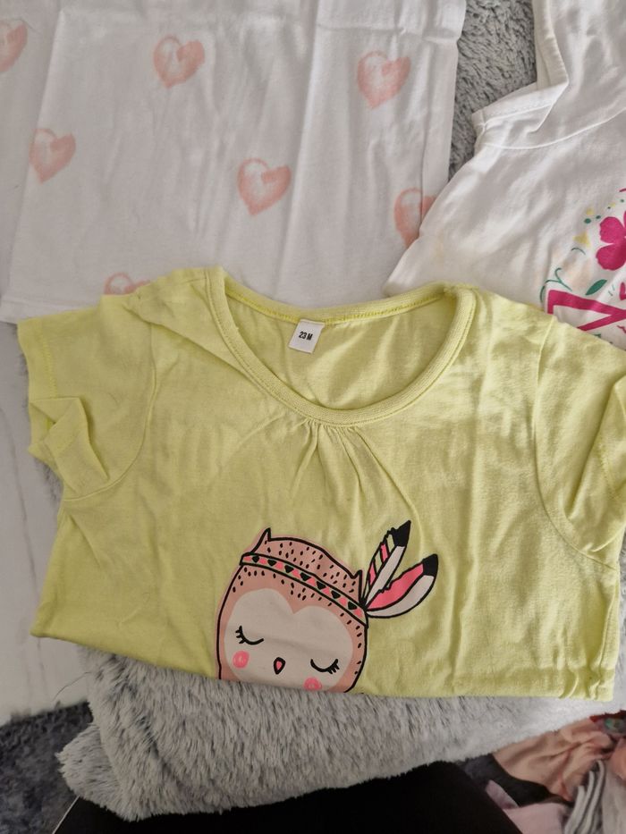 Gros lot de tee-shirt 24 mois - photo numéro 4