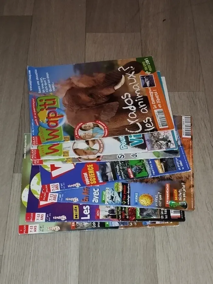 Lot de 7 magazines Wapiti année 2010-11-12-13 L028 - photo numéro 3