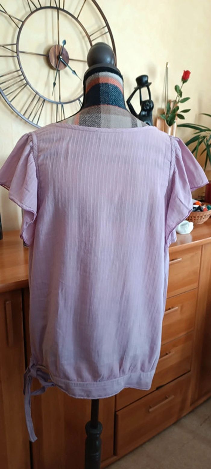 Blouse lilas - photo numéro 3