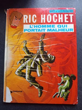 BD - Ric Hochet - L'homme qui portait malheur