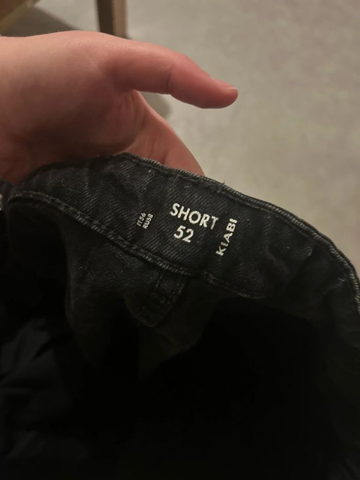 Short taille haute en jeans - photo numéro 3