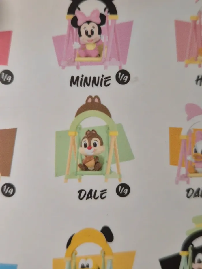 Figurine Pop Mart Disney Swing : Dale / Tac (Tic & Tac/ Chip'n Dale) - photo numéro 5