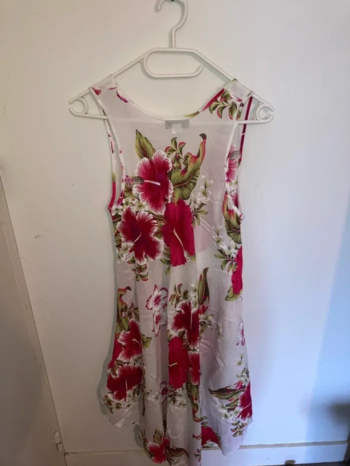 Robe - tunique fluide hibiscus - photo numéro 2