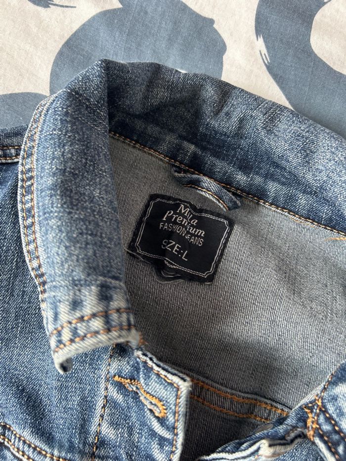 Veste en jean Taille L - photo numéro 3