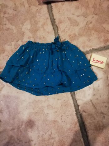 Jupe culotte sur couche