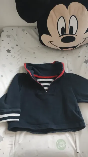 Pull moussaillon 12 mois