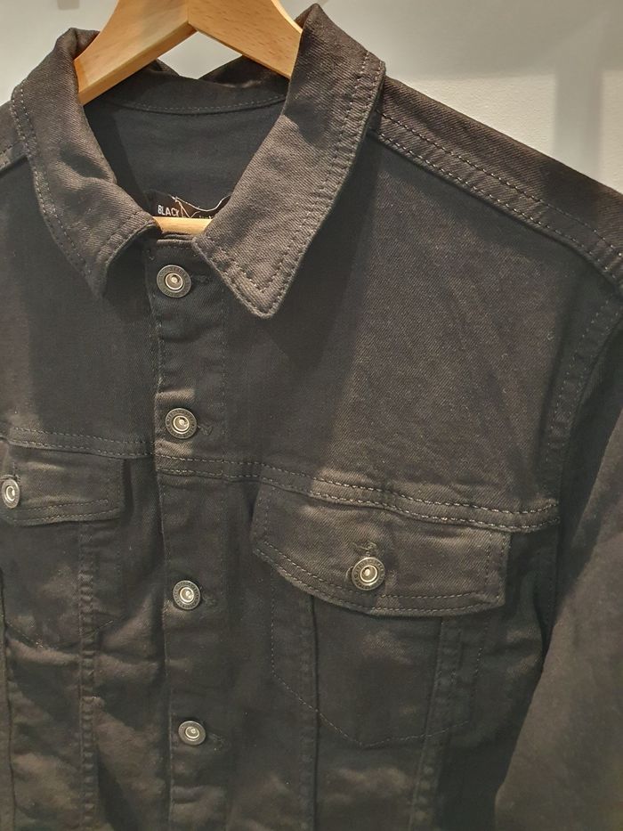 Veste en jean Charleville noire Taille M (taille petit) - photo numéro 2
