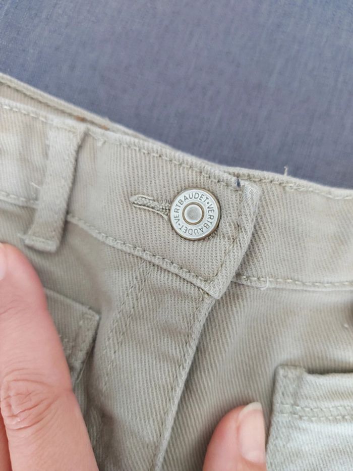 Short jeans Kaki Vertbaudet 6 ans - photo numéro 5