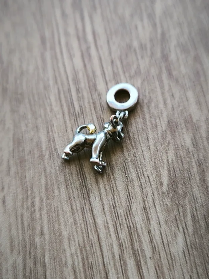 Charm Simba Le Roi Lion en Argent 925  Disney - photo numéro 2