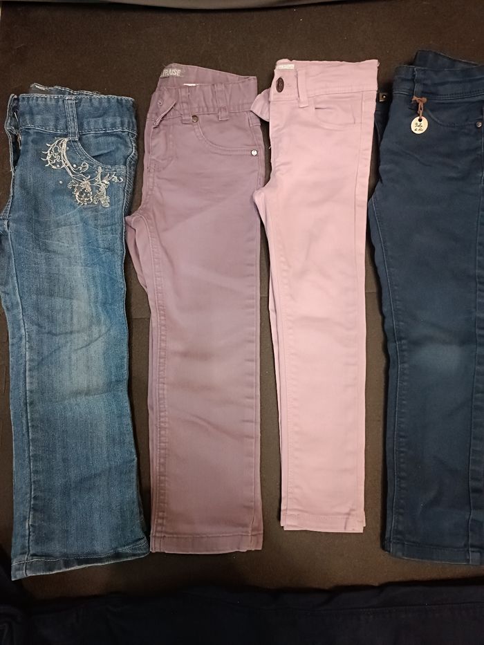 Lot de 9 pantalons fille 3ans - photo numéro 3