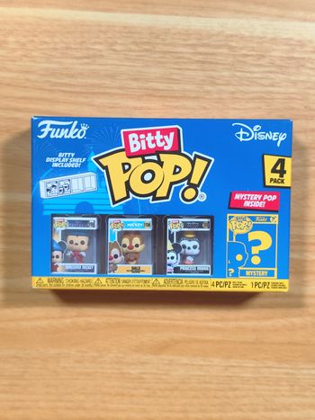 Boîte 4 Funko Bitty Pop! - Disney Classics - Sorcerer Mickey, Dale & Princess Minnie