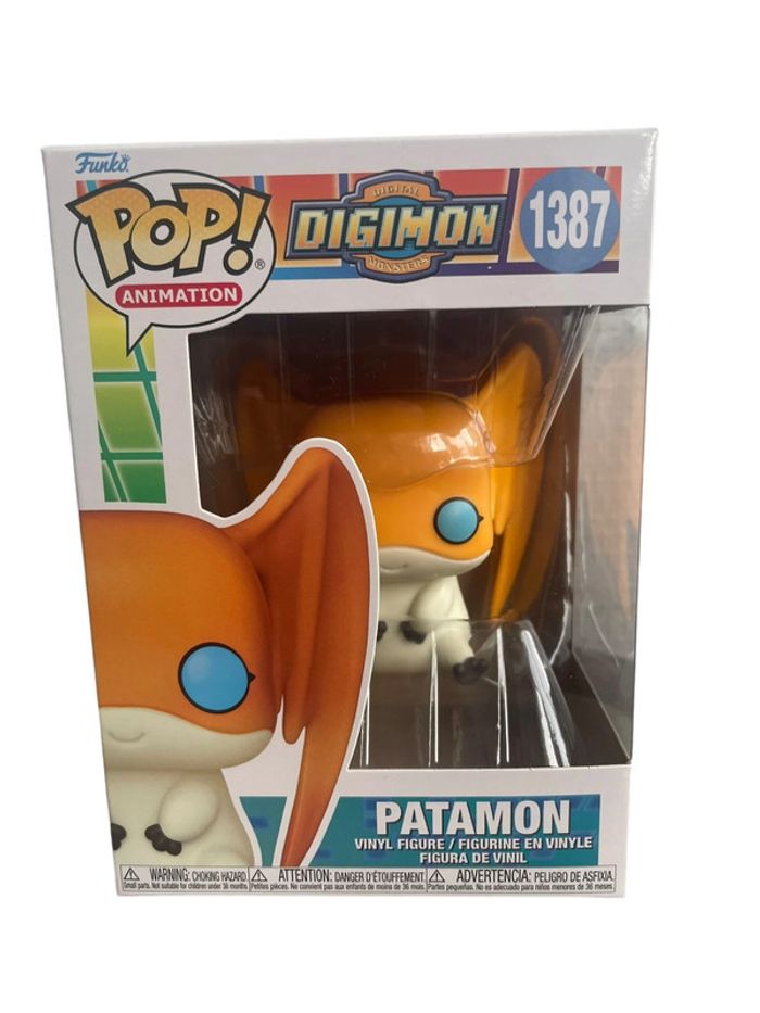 Figurine Funko Pop Digimon Patamon 1387 neuf