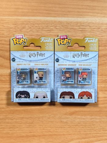 Lot Harry Potter : 2 Packs Bitty Pop! - Le Quatuor Incontournable