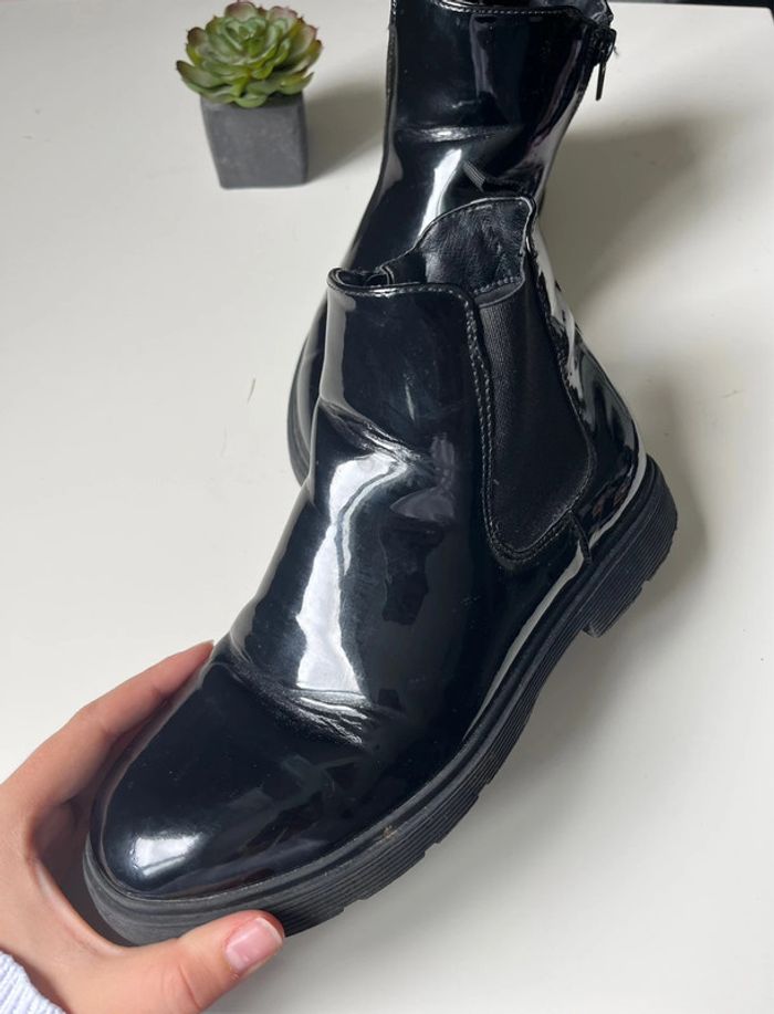 Bottines vernies Gémo 36 - photo numéro 4