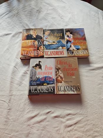 Lot de livres V.c.Andrews