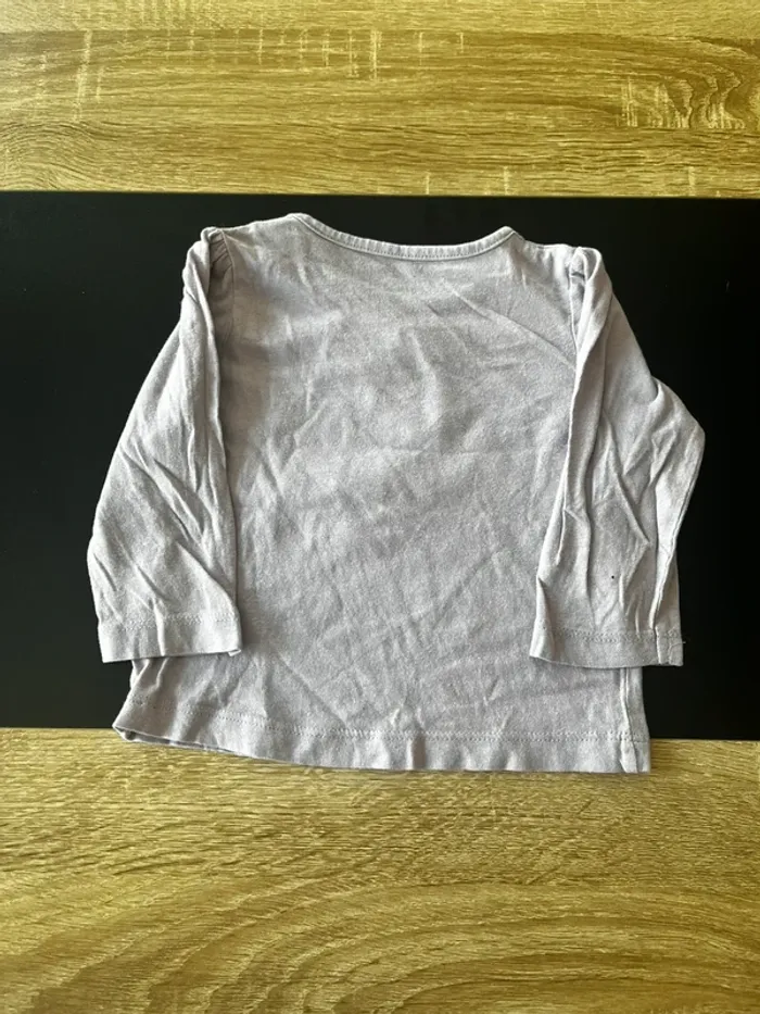 T-shirt manches longues 12 mois - photo numéro 3