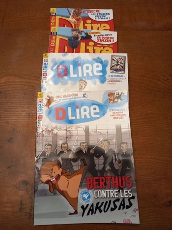 Lot 4 livres D lire
