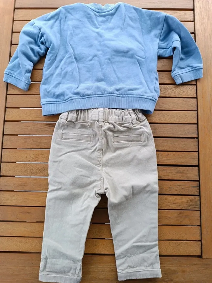 Ensemble bébé garçon taille 12mois - photo numéro 2