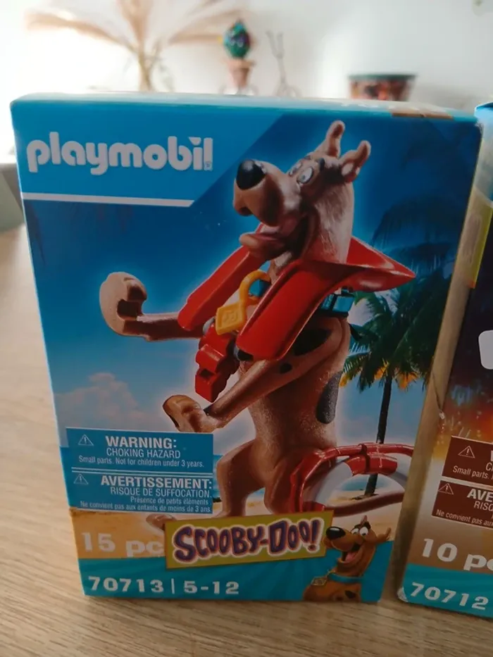 Lot de 3 boîtes playmobil scooby-doo neuves - photo numéro 2