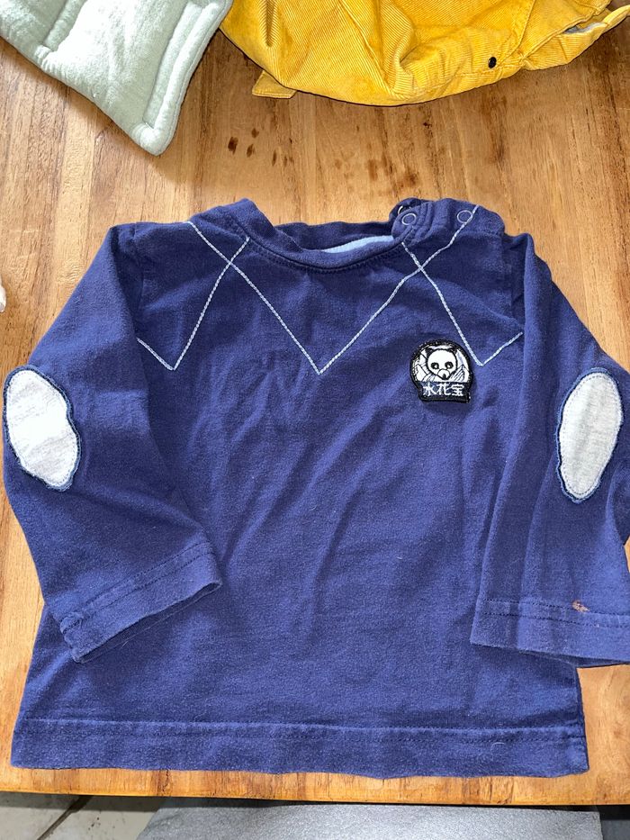 T-shirt manche longue 18M garçon