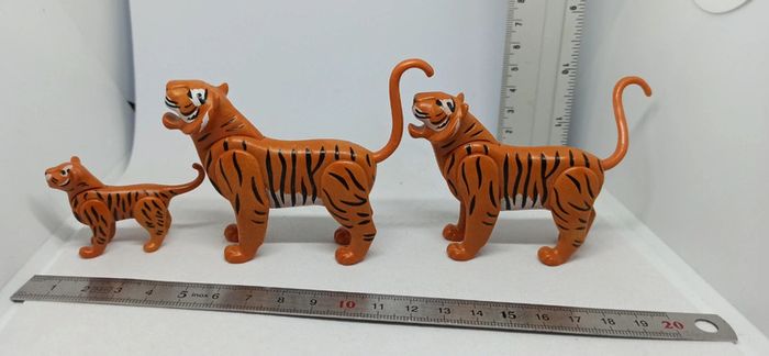 Tigres avec bébé playmobil - photo numéro 3