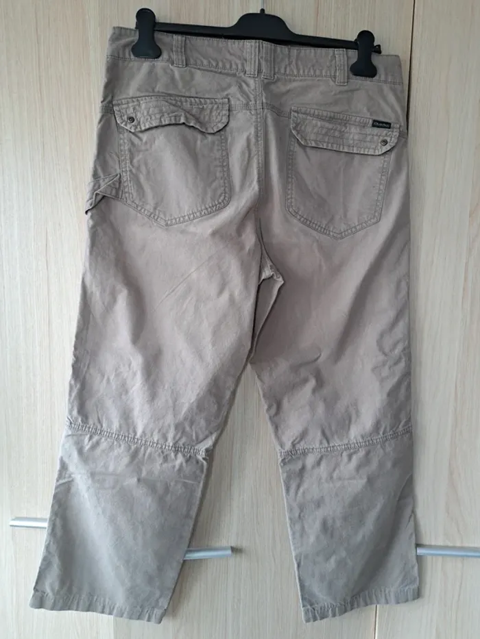 Quechua : pantalon cargo beige (44) - photo numéro 5