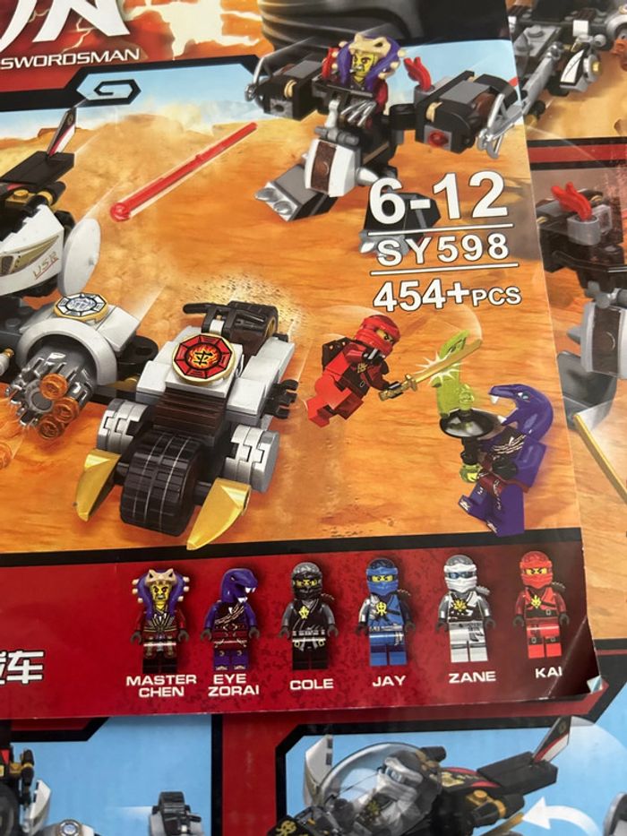 Jouets 🧸 briques de construction type lego ninjago - photo numéro 4
