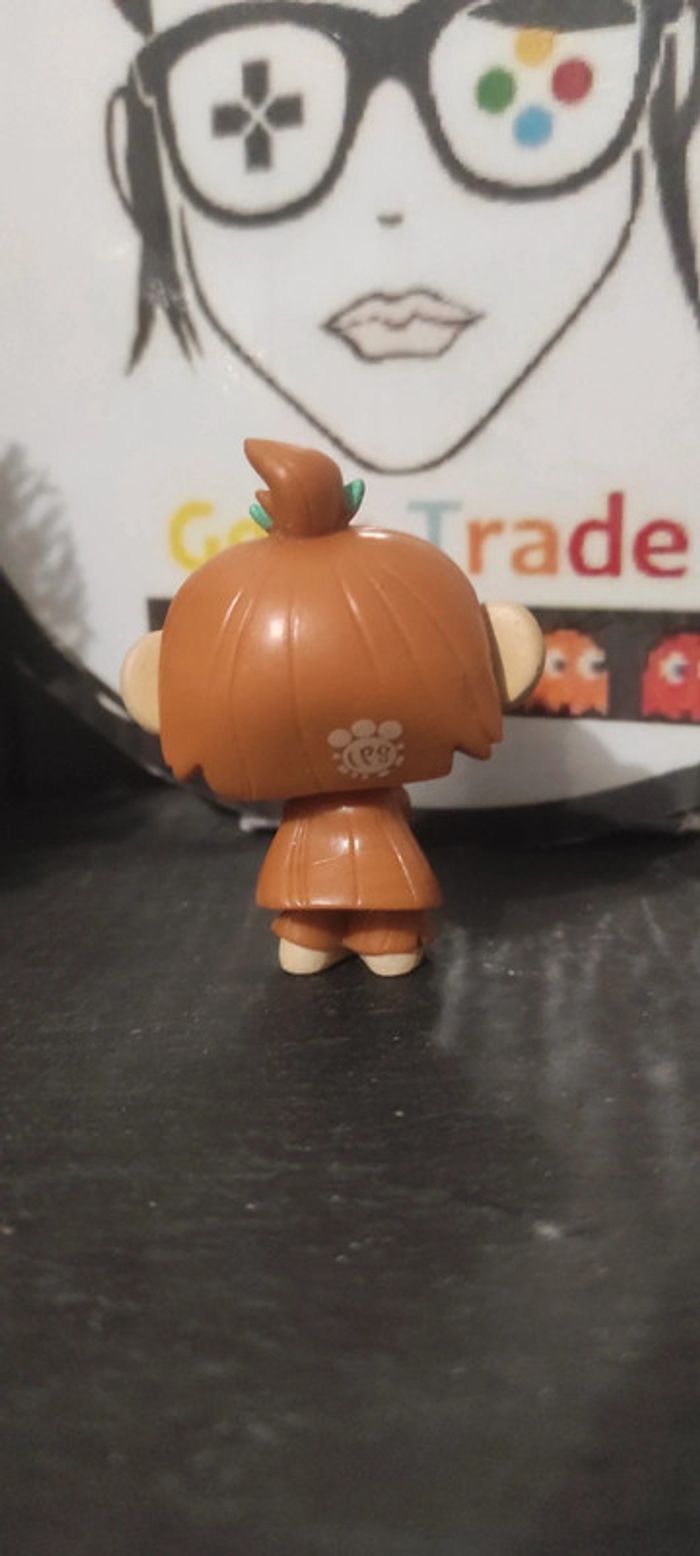 My Littlest Petshop Pet Shop LPS Authentic Hasbro Yeti Mushroom Lee 3660 Monkey - photo numéro 2