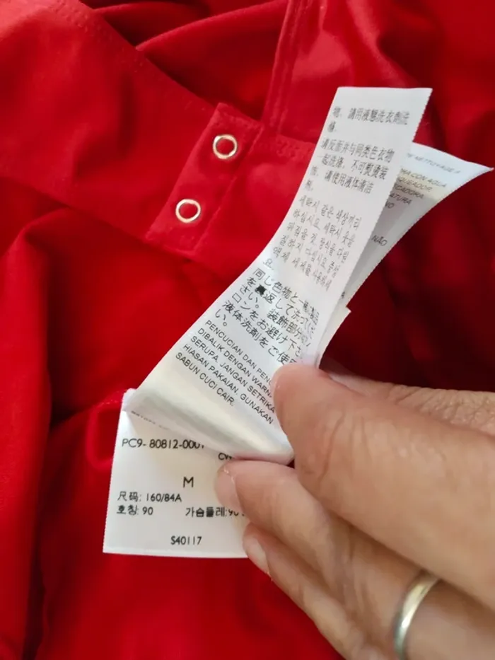 Superbe body de marque Levi's pour femme taille M 38 - photo numéro 8