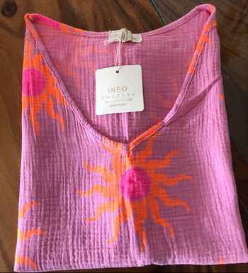 Tee-shirt rose soleil - Ineo