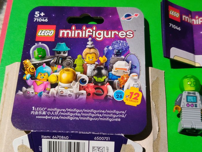 Minifig Lego Espace - Cuisinier - série 26 - Parfait État - avec boîte - Lego Original - photo numéro 7